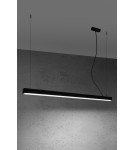 THORO Lampa wisząca PINNE 117 czarna 4000K 1xLED TH.069 THORO Lampa wisząca PINNE 117 czarna 4000K 1xLED TH.069