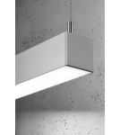 THORO Lampa wisząca PINNE 117 szara 4000K 1xLED TH.070 THORO Lampa wisząca PINNE 117 szara 4000K 1xLED TH.070