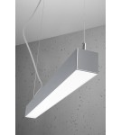THORO Lampa wisząca PINNE 117 szara 4000K 1xLED TH.070 THORO Lampa wisząca PINNE 117 szara 4000K 1xLED TH.070