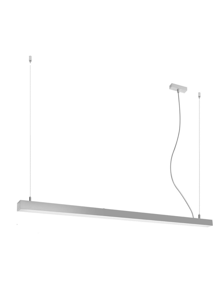 THORO Lampa wisząca PINNE 150 szara 3000K 1xLED TH.085 THORO Lampa wisząca PINNE 150 szara 3000K 1xLED TH.085