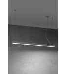 THORO Lampa wisząca PINNE 150 szara 4000K 1xLED TH.088 THORO Lampa wisząca PINNE 150 szara 4000K 1xLED TH.088