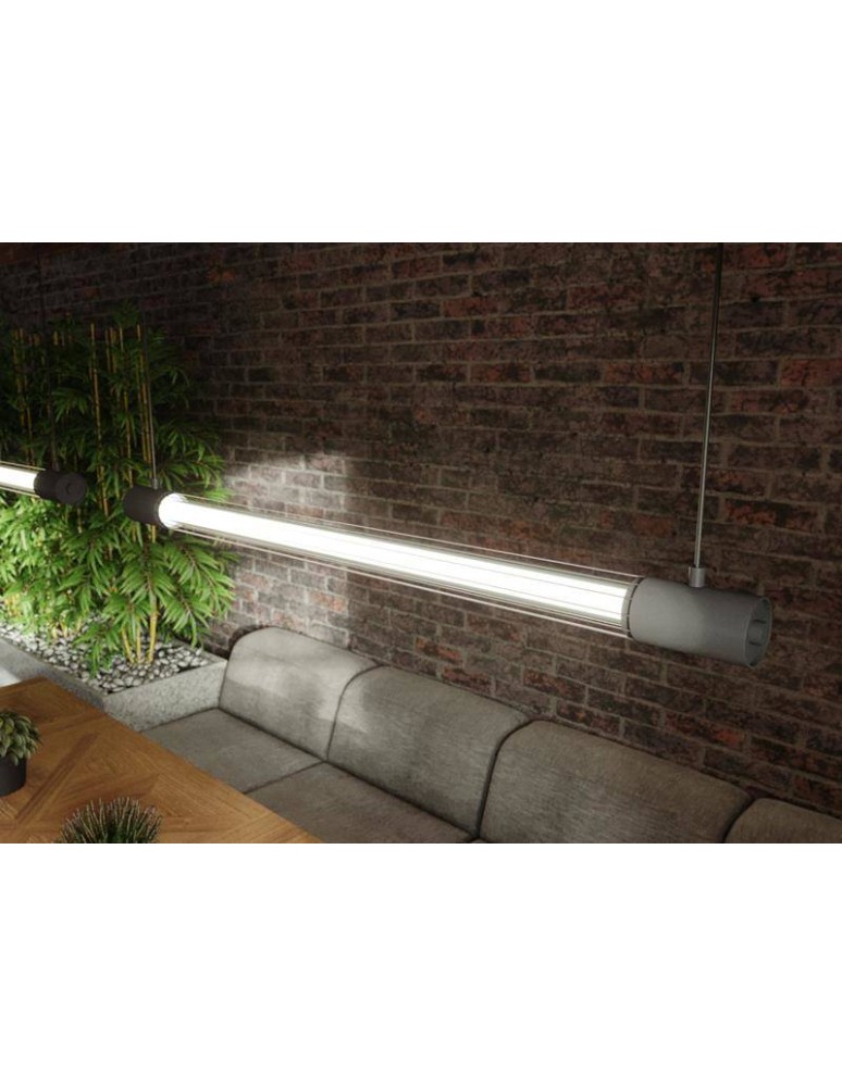 THORO VALO Wisząca 1xLED T8 Czarny TH.008CZ THORO VALO Wisząca 1xLED T8 Czarny TH.008CZ