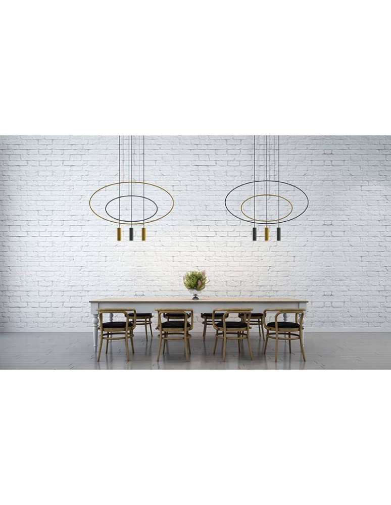 THORO HOLAR 1 Wisząca 1xGU10 Czarny TH.016CZ THORO HOLAR 1 Wisząca 1xGU10 Czarny TH.016CZ