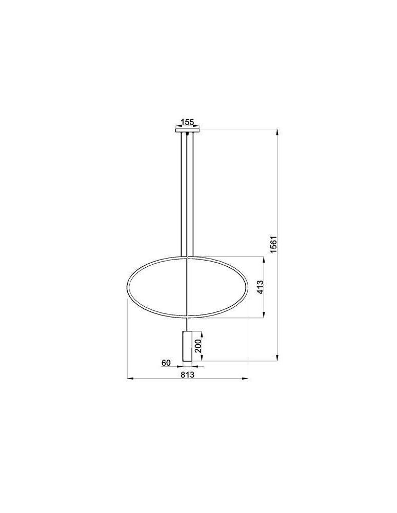 THORO HOLAR 1 Wisząca 1xGU10 Czarny TH.016CZ THORO HOLAR 1 Wisząca 1xGU10 Czarny TH.016CZ