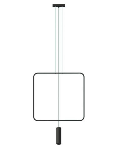 THORO RANA 1 Wisząca 1xGU10 Czarny TH.018CZ