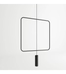 THORO RANA 1 Wisząca 1xGU10 Czarny TH.018CZ THORO RANA 1 Wisząca 1xGU10 Czarny TH.018CZ