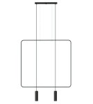 THORO RANA 2 Wisząca 1xGU10 Czarny TH.019CZ THORO RANA 2 Wisząca 1xGU10 Czarny TH.019CZ