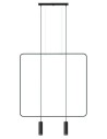 THORO RANA 2 Wisząca 1xGU10 Czarny TH.019CZ
