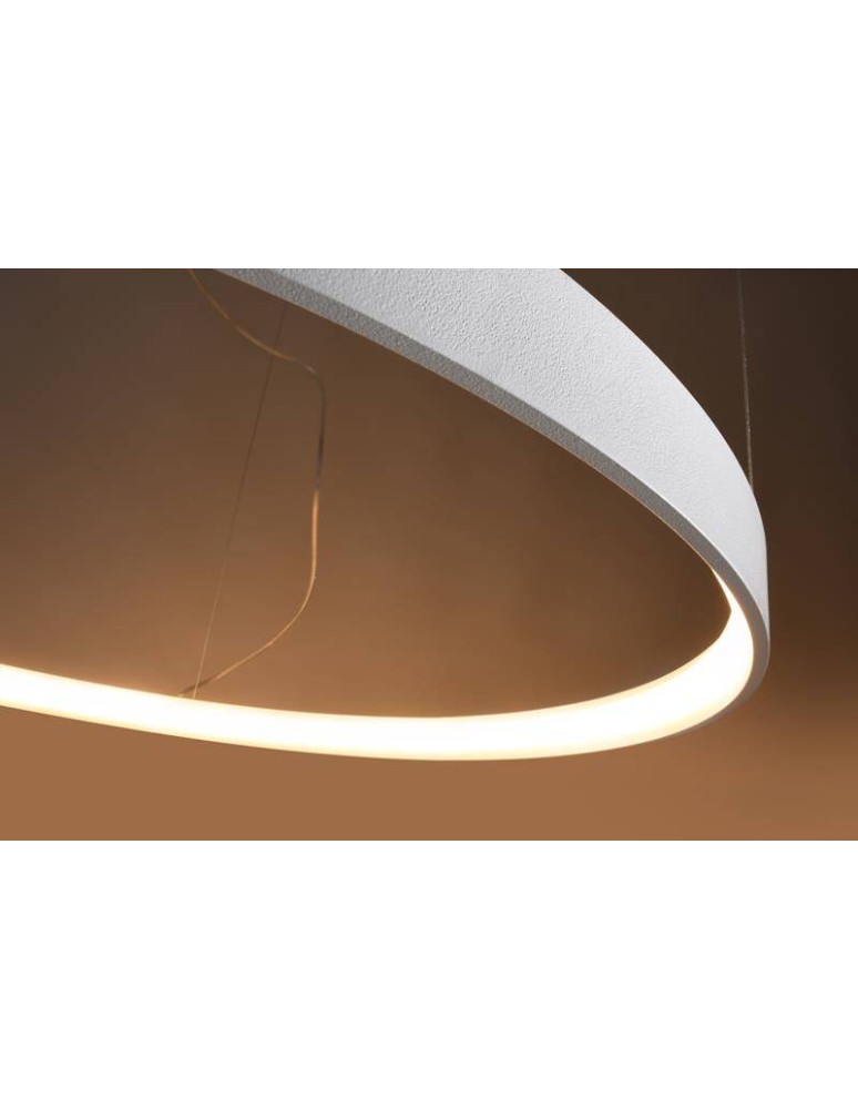 THORO Żyrandol RIO 55 biały LED 3000K 1xLED TH.105 THORO Żyrandol RIO 55 biały LED 3000K 1xLED TH.105