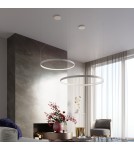 THORO Żyrandol RIO 55 biały LED 3000K 1xLED TH.105 THORO Żyrandol RIO 55 biały LED 3000K 1xLED TH.105