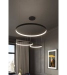 THORO Żyrandol RIO 55 czarny LED 4000K 1xLED TH.108 THORO Żyrandol RIO 55 czarny LED 4000K 1xLED TH.108