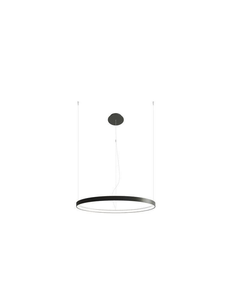 THORO Żyrandol RIO 78 czarny LED 4000K 1xLED TH.110 THORO Żyrandol RIO 78 czarny LED 4000K 1xLED TH.110