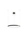 THORO Żyrandol RIO 78 czarny LED 4000K 1xLED TH.110