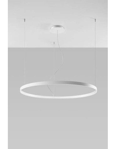 THORO Żyrandol RIO 110 biały LED 4000K 1xLED TH.111 - produkt 2