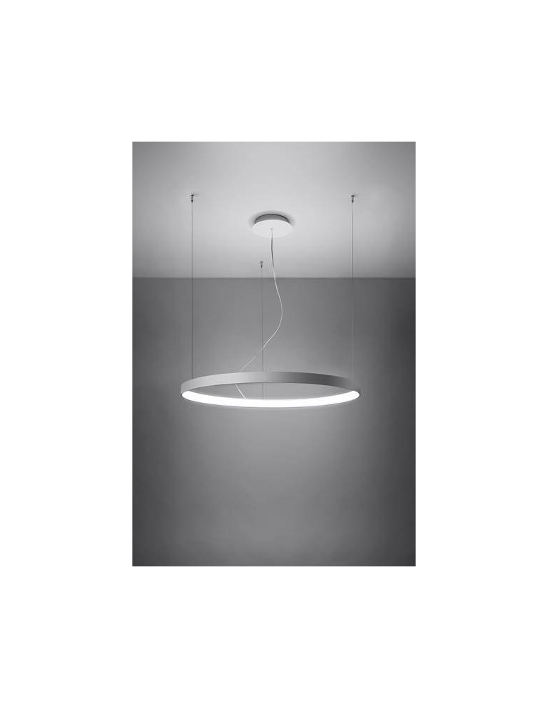 THORO Żyrandol RIO 110 biały LED 4000K 1xLED TH.111 THORO Żyrandol RIO 110 biały LED 4000K 1xLED TH.111