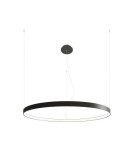THORO Żyrandol RIO 110 czarny LED 4000K 1xLED TH.112 THORO Żyrandol RIO 110 czarny LED 4000K 1xLED TH.112
