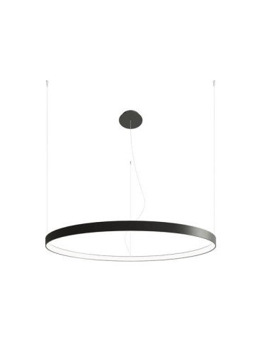 THORO Żyrandol RIO 110 czarny LED 4000K 1xLED TH.112