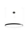 THORO Żyrandol RIO 110 czarny LED 4000K 1xLED TH.112