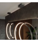 THORO Lampa wisząca RIO 55 czarny LED 4000K 1xLED TH.116 THORO Lampa wisząca RIO 55 czarny LED 4000K 1xLED TH.116