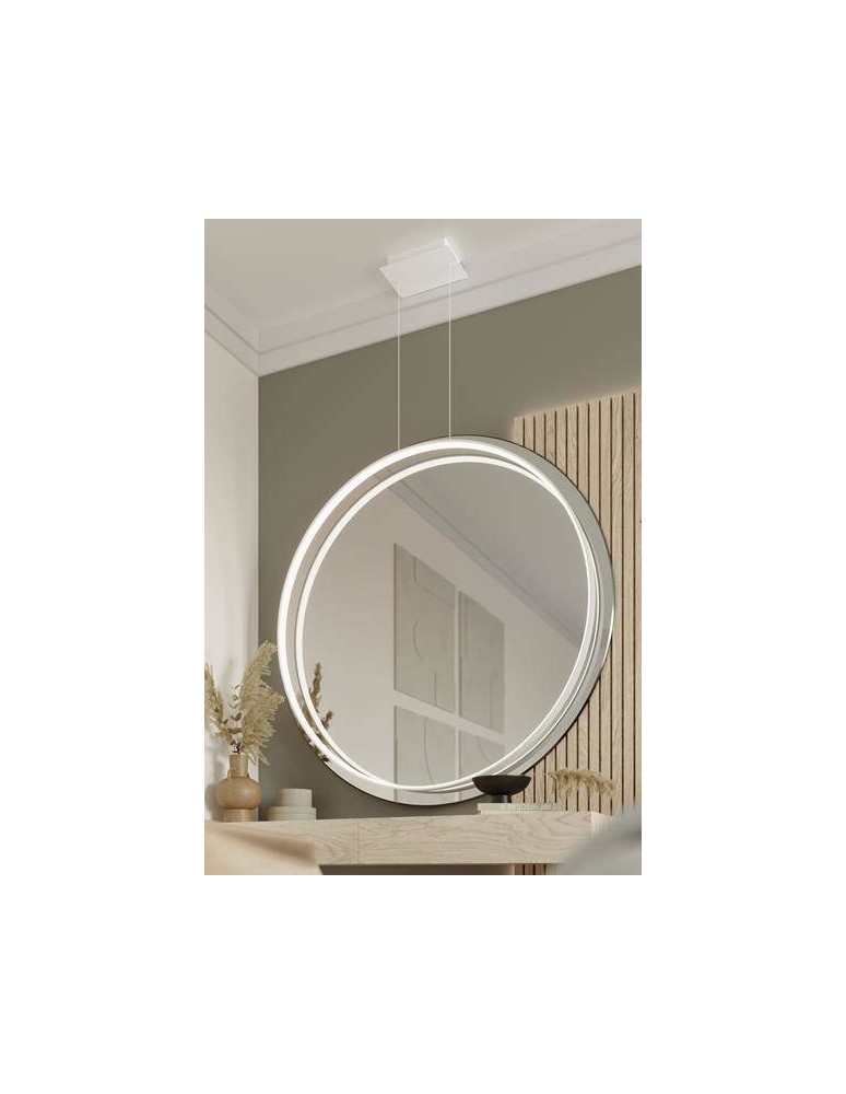 THORO Lampa wisząca RIO 78 biały LED 3000K 1xLED TH.117 THORO Lampa wisząca RIO 78 biały LED 3000K 1xLED TH.117