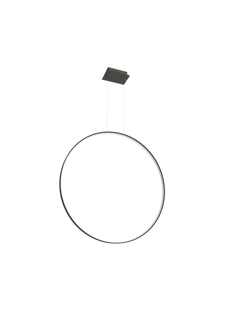 THORO Lampa wisząca RIO 110 czarny LED 4000K 1xLED TH.124 THORO Lampa wisząca RIO 110 czarny LED 4000K 1xLED TH.124