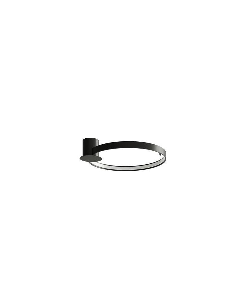 THORO Plafon RIO 55 czarny LED 3000K 1xLED TH.126 THORO Plafon RIO 55 czarny LED 3000K 1xLED TH.126