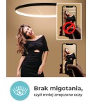 THORO Plafon RIO 55 czarny LED 3000K 1xLED TH.126 THORO Plafon RIO 55 czarny LED 3000K 1xLED TH.126
