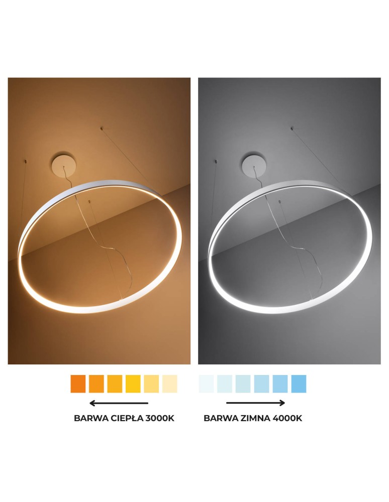 THORO Plafon RIO 55 czarny LED 4000K 1xLED TH.128 THORO Plafon RIO 55 czarny LED 4000K 1xLED TH.128