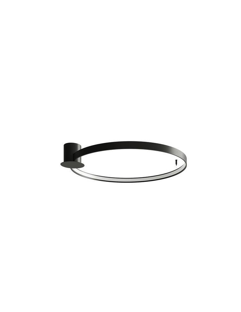 THORO Plafon RIO 78 czarny LED 3000K 1xLED TH.130 THORO Plafon RIO 78 czarny LED 3000K 1xLED TH.130