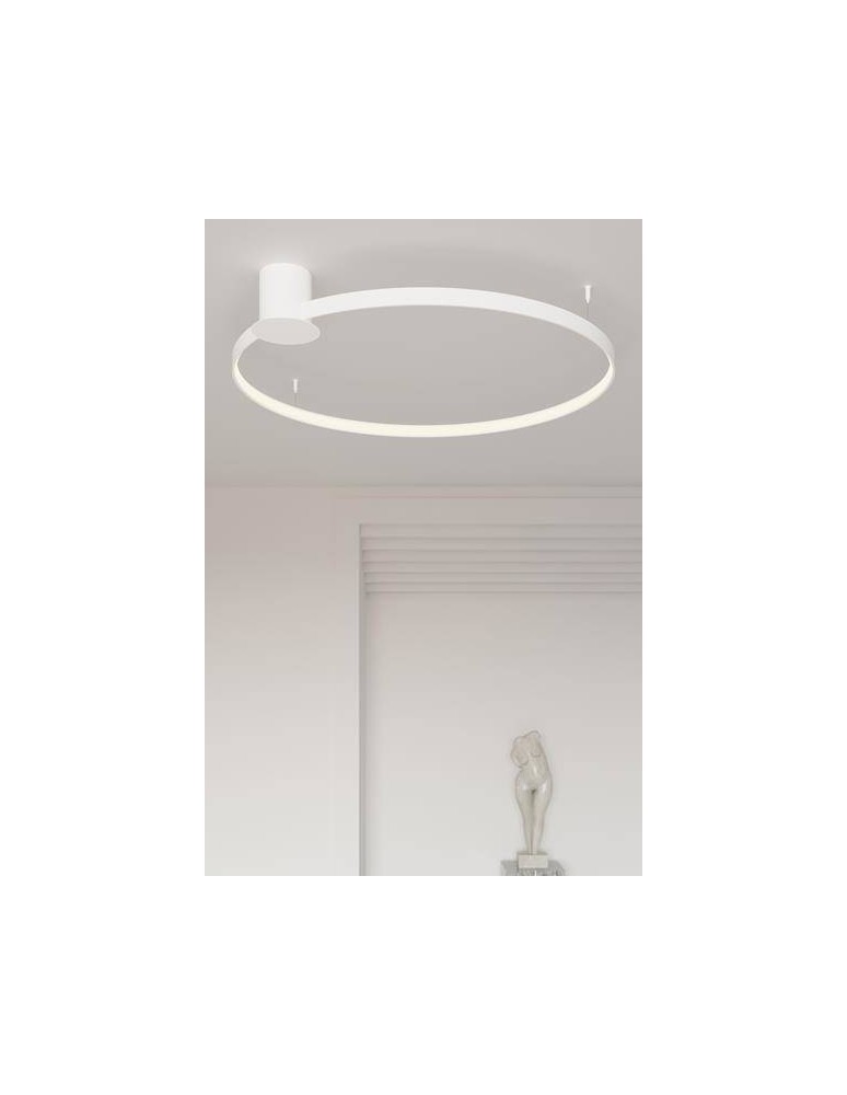 THORO Plafon RIO 78 biały LED 4000K 1xLED TH.131 THORO Plafon RIO 78 biały LED 4000K 1xLED TH.131