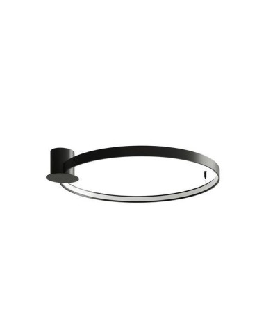 THORO Plafon RIO 78 czarny LED 4000K 1xLED TH.132