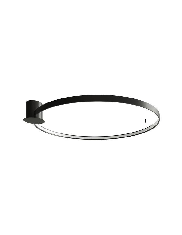THORO Plafon RIO 110 czarny LED 3000K 1xLED TH.134 THORO Plafon RIO 110 czarny LED 3000K 1xLED TH.134