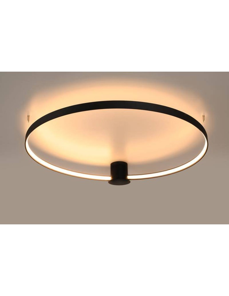 THORO Plafon RIO 110 czarny LED 3000K 1xLED TH.134 THORO Plafon RIO 110 czarny LED 3000K 1xLED TH.134