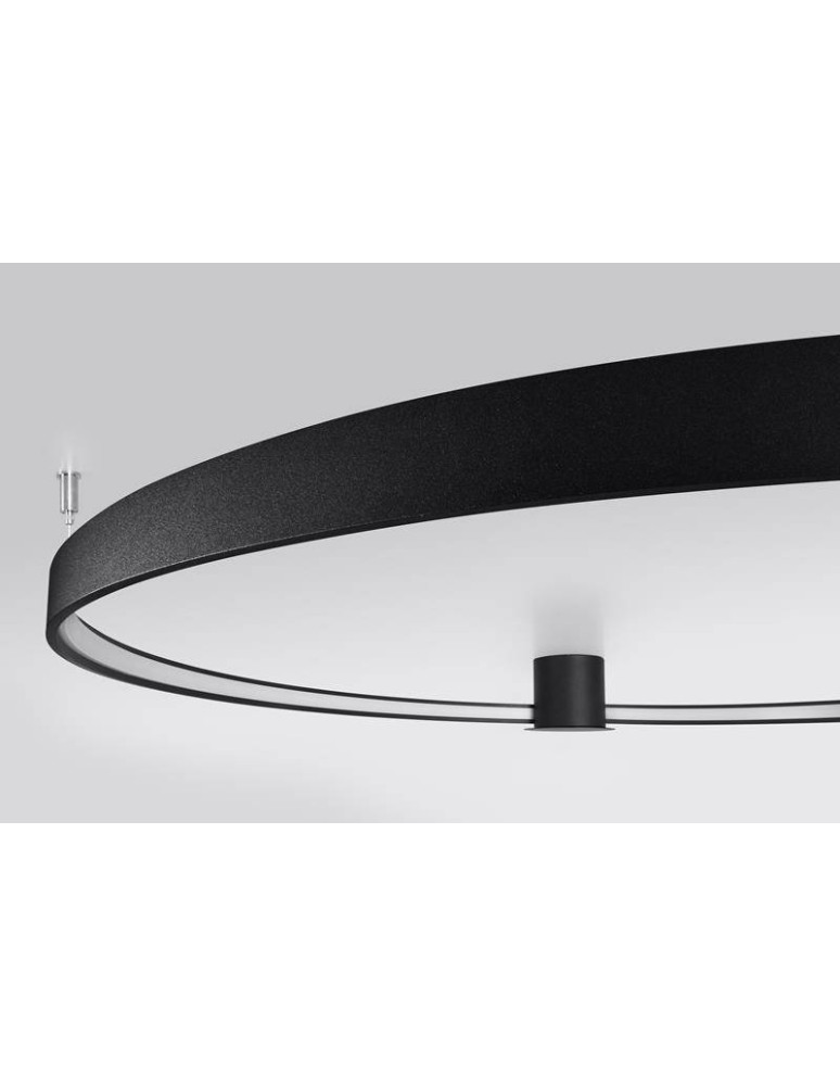 THORO Plafon RIO 110 czarny LED 3000K 1xLED TH.134 THORO Plafon RIO 110 czarny LED 3000K 1xLED TH.134