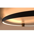 THORO Plafon RIO 110 czarny LED 3000K 1xLED TH.134 THORO Plafon RIO 110 czarny LED 3000K 1xLED TH.134