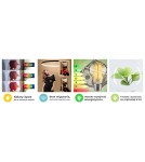 THORO Plafon RIO 110 czarny LED 3000K 1xLED TH.134 THORO Plafon RIO 110 czarny LED 3000K 1xLED TH.134