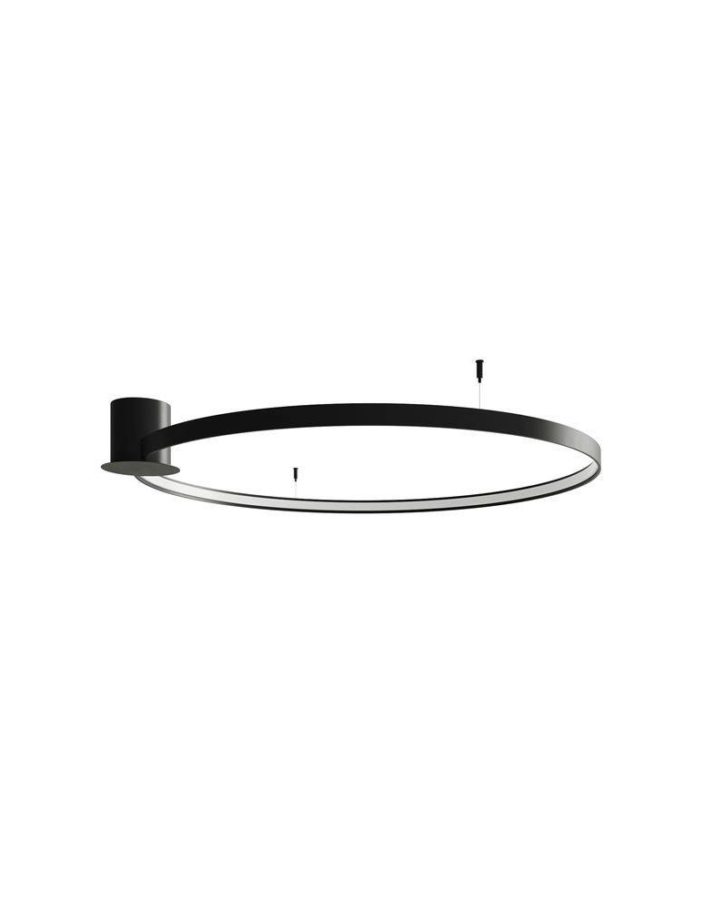 THORO Plafon RIO 110 czarny LED 4000K 1xLED TH.136 THORO Plafon RIO 110 czarny LED 4000K 1xLED TH.136