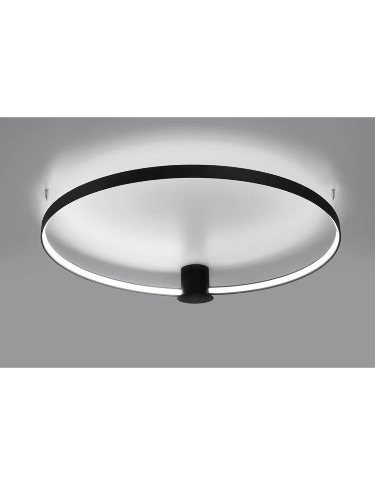 THORO Plafon RIO 110 czarny LED 4000K 1xLED TH.136 THORO Plafon RIO 110 czarny LED 4000K 1xLED TH.136