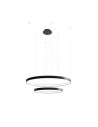 THORO Żyrandol RIO 2 55/78 czarny LED 3000K 2xLED TH.137