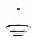 THORO Żyrandol RIO 3 55/78/110 czarny LED 3000K 3xLED TH.138 THORO Żyrandol RIO 3 55/78/110 czarny LED 3000K 3xLED TH.138