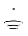 THORO Żyrandol RIO 3 55/78/110 czarny LED 3000K 3xLED TH.138