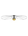 THORO ESKOLA 110 Plafon/Kinkiet 1xE27 Czarny TH.014CZ
