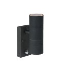 Lampy zewnętrzne z czujnikiem ruchu - Lucide ARNE-LED +IR 2xGU10/5W Czarny 14866/10/30 Kinkiet - produkt 1