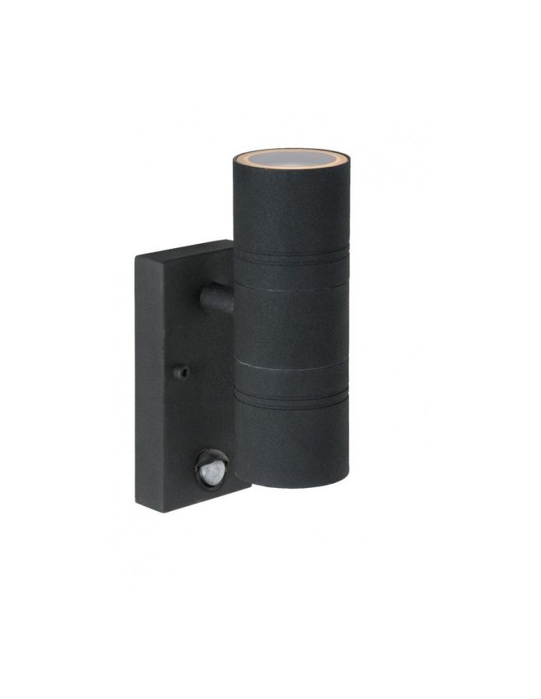 Lucide ARNE-LED +IR 2xGU10/5W Czarny 14866/10/30 Kinkiet