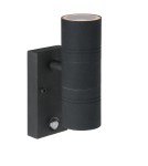 Lampy zewnętrzne z czujnikiem ruchu - Lucide ARNE-LED +IR 2xGU10/5W Czarny 14866/10/30 Kinkiet - produkt 3