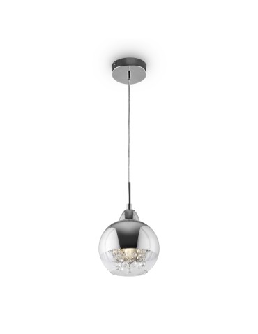 Maytoni Iceberg 1xE14 40W wisząca P012-PL-01-N nikiel