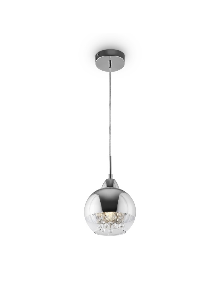 Lampy wiszące - Maytoni Iceberg 1xE14 40W wisząca P012-PL-01-N nikiel - produkt kolory-swiatla.pl 1