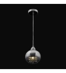 Lampy wiszące - Maytoni Iceberg 1xE14 40W wisząca P012-PL-01-N nikiel - produkt 2