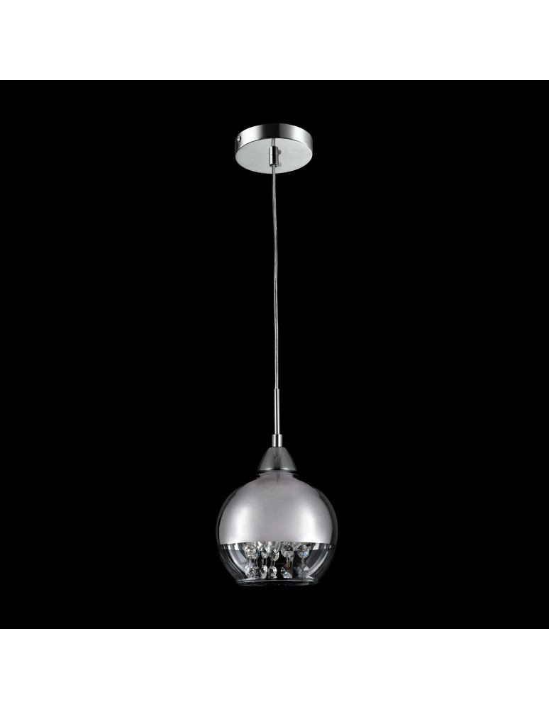 Lampy wiszące - Maytoni Iceberg 1xE14 40W wisząca P012-PL-01-N nikiel - produkt kolory-swiatla.pl 3