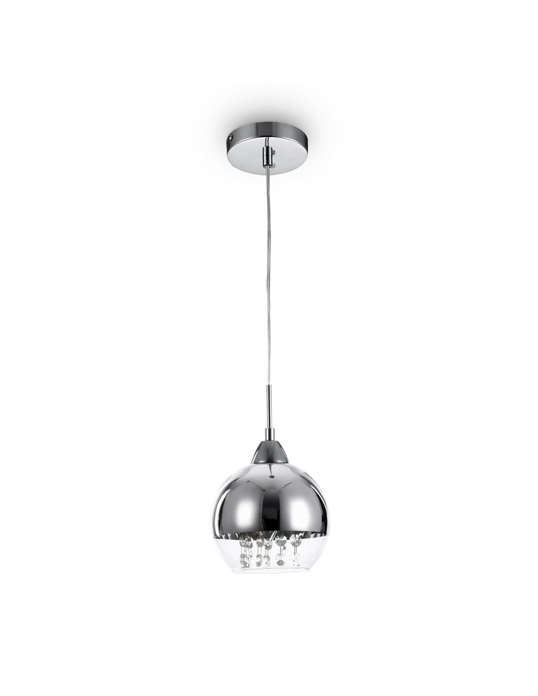 Lampy wiszące - Maytoni Iceberg 1xE14 40W wisząca P012-PL-01-N nikiel - produkt kolory-swiatla.pl 5
